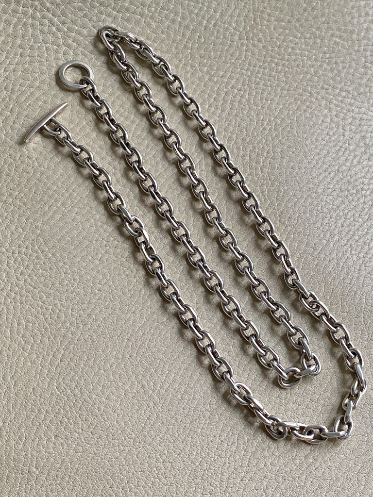 Sterling silver 2024 vintage necklace long length