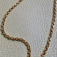 Excellent! Biker Link Chain in 14k Gold - Danish Vintage by Jannik Lilleriis Andersen - 20 inch length