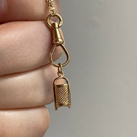 18k gold cheese grater pendant or charm