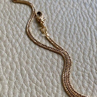 VERY FINE! Late 1970s era Balestra 18k gold special tight curb chain necklace - 20 inch length