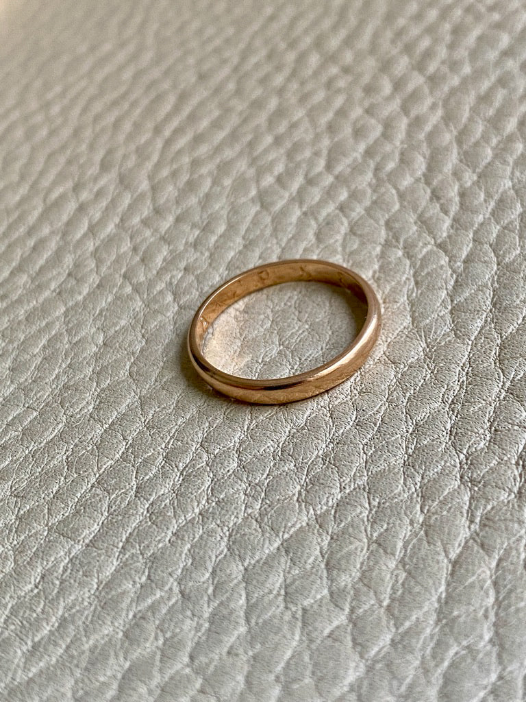 Vintage 18k Gold Ring Circa 1900-1950 - Size 6