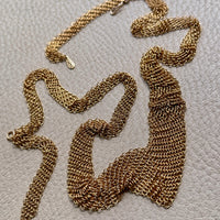 Tiffany and Co. 18k Gold Mesh Necklace by Elsa Peretti - 21 inch length approximately