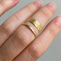 Vintage 18k Gold Ring Circa 1900-1950 - Size 6