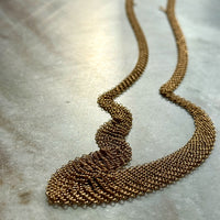 Tiffany and Co. 18k Gold Mesh Necklace by Elsa Peretti - 21 inch length approximately